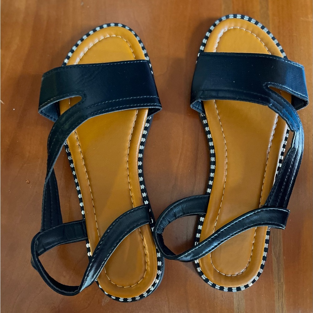 NEW* Black Strappy Sandals